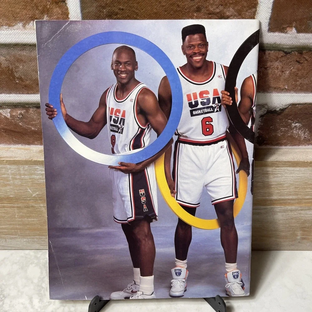 Beckett Basketball Monthly Jul 1992 Issue #24 USA Basketball Cover